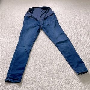 J Crew maternity jeans - full belly panel